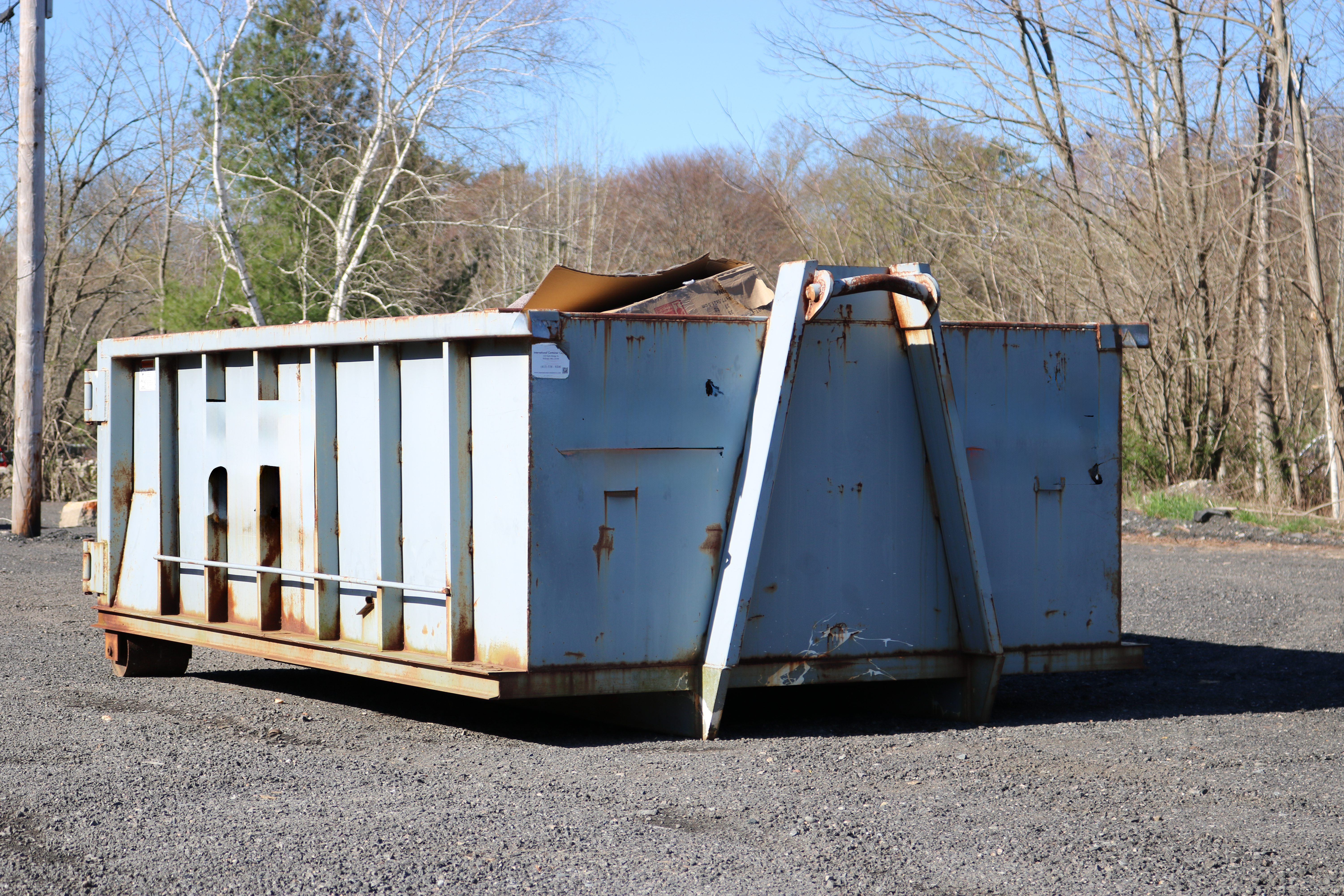 2024 Green 20 Yard Dumpster available for rent in Taunton, MA | RentThis