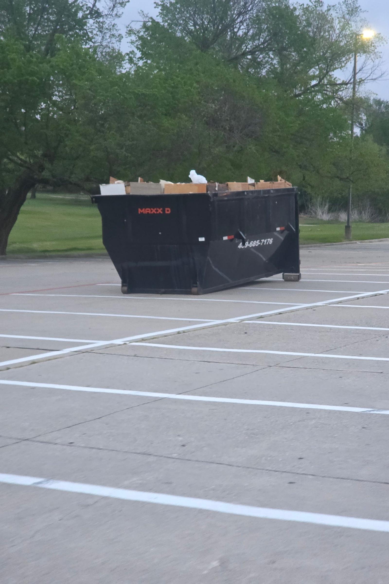 2020 Black 20 Yard Dumpster available for rent | RentThis