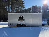 Silver 8.5'x20' Enclosed Trailer  available for rent in Concord, NH | RentThis - photo 2