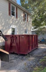 Red 15 Yard Dumpster Rental available for rent in Rome, NY | RentThis - photo 1