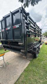 Black 15 Yard Dumpster available for rent in Lawton, OK | RentThis - photo 2