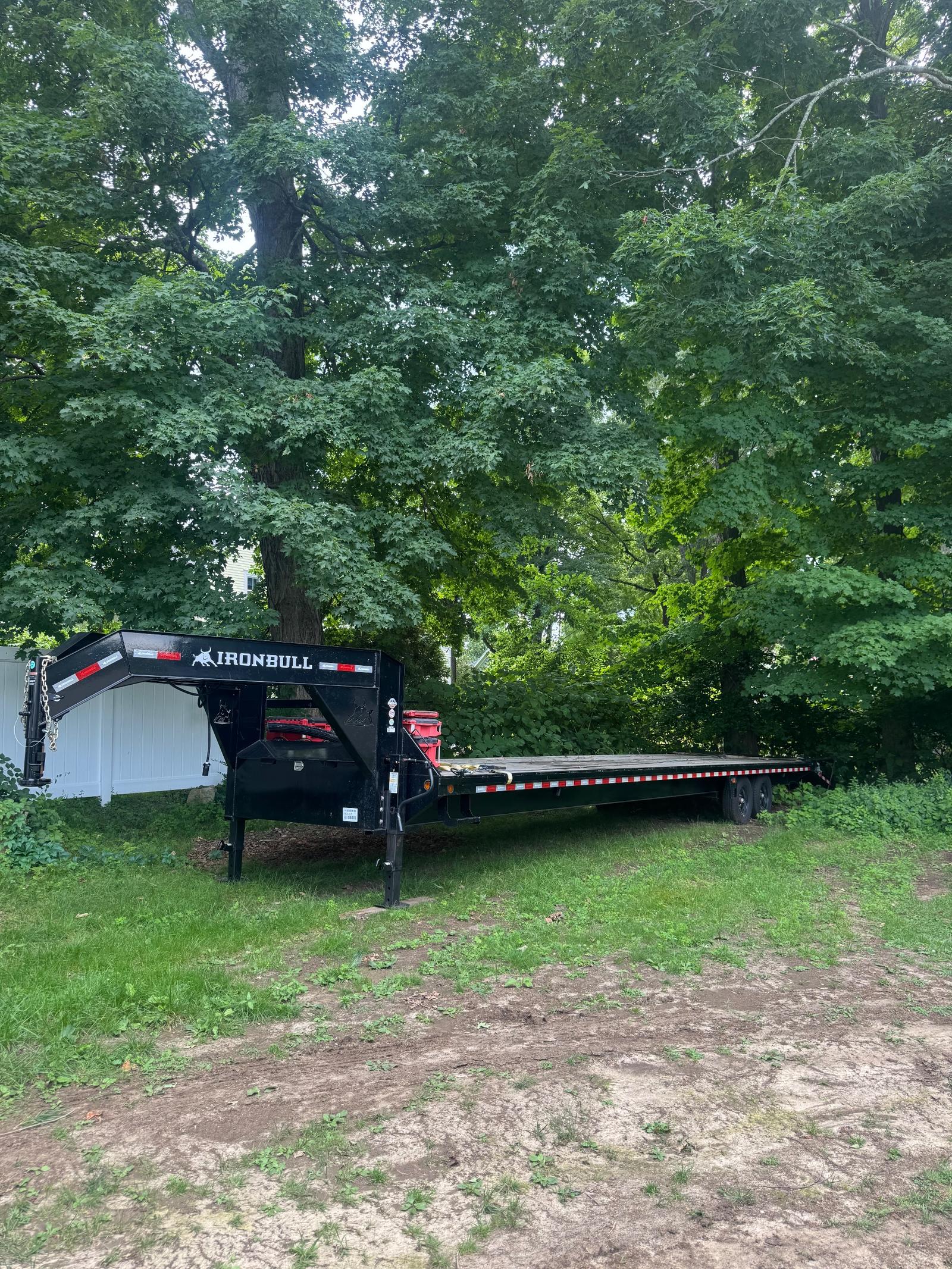 2026 Black Gooseneck Trailer available for rent in Dudley, MA | RentThis