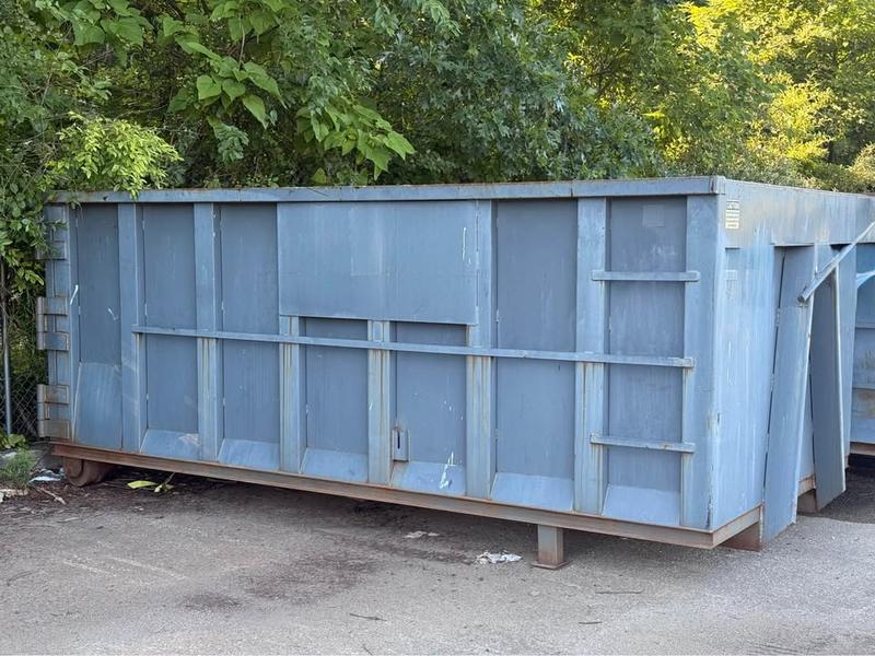Gray 15 Yard Dumpster available for rent in Taunton, MA | RentThis