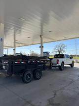 2019 Black 7 Yard Dump Trailer available for rent in Royse City, TX | RentThis - photo 2