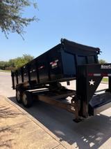 2021 Black Dump Trailer available for rent in San Antonio, TX | RentThis - photo 1