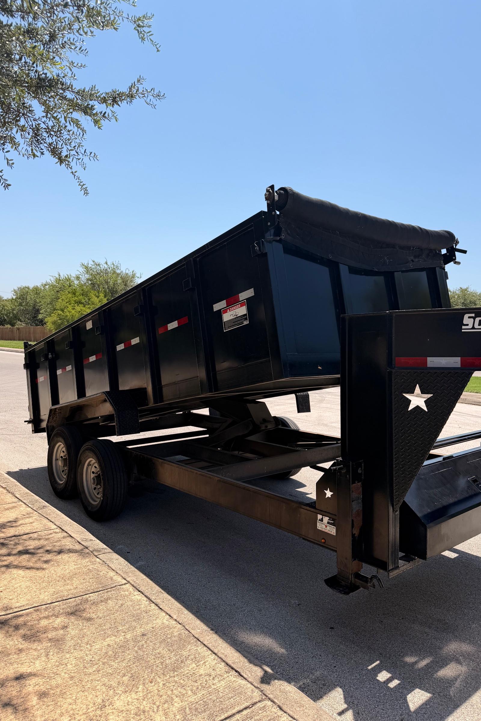 2021 Black Dump Trailer available for rent | RentThis