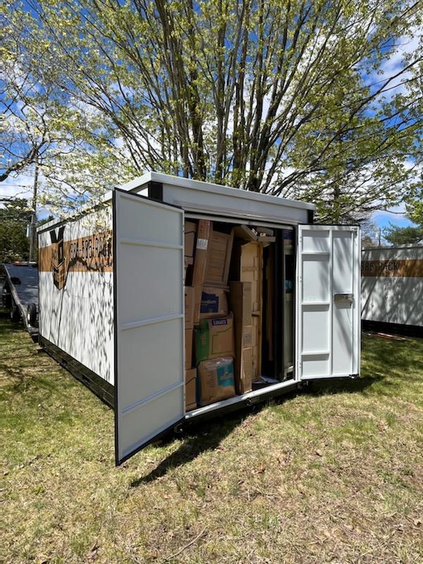16 ft storage container for moving and storage available for rent in Carver, MA | RentThis