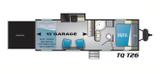 White 2022 Heartland Torque T26 Toyhauler RV Trailer available for rent in Santa Maria, CA | RentThis - photo 7