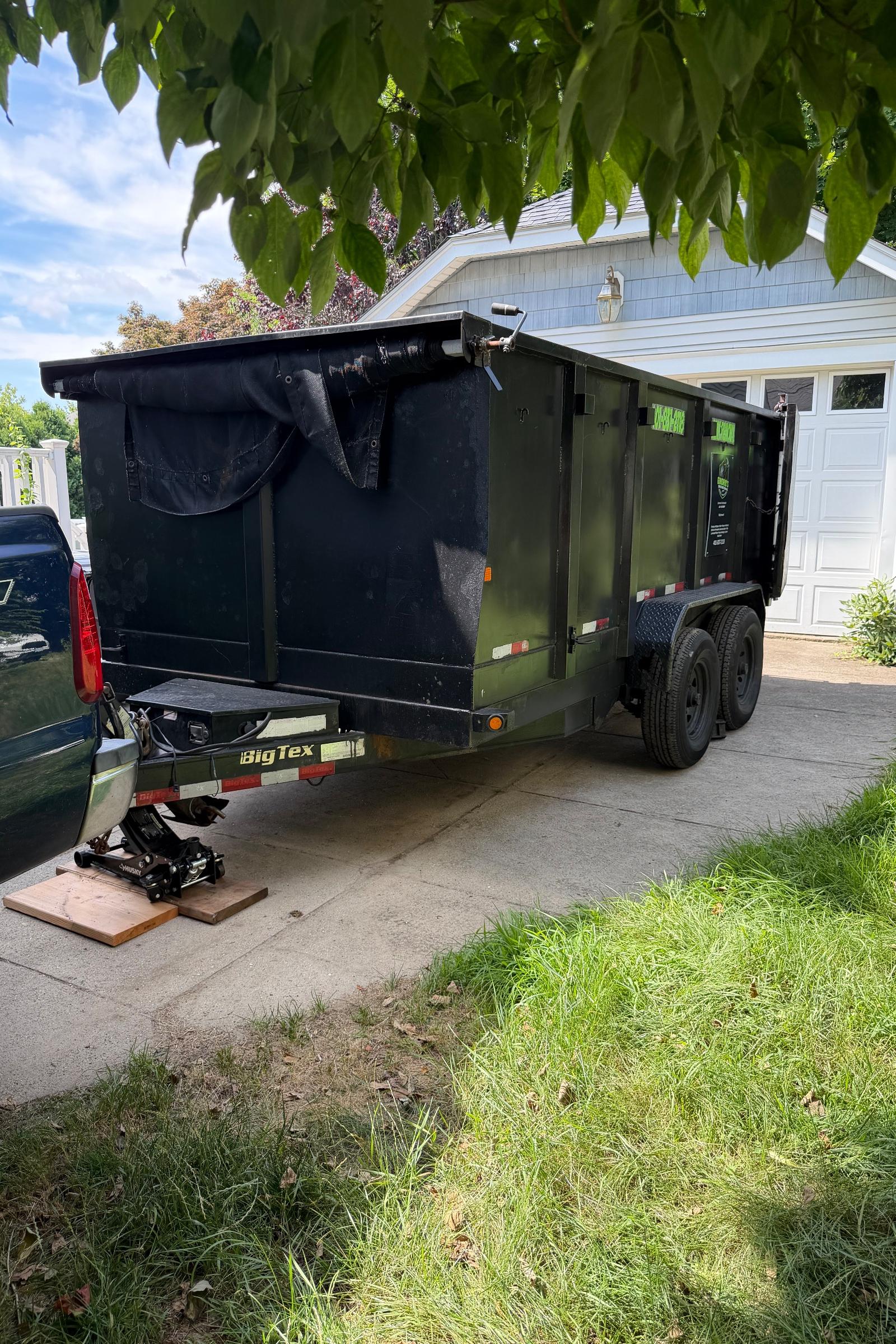 2017 Black Dump Trailer available for rent | RentThis