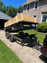 Black 10 Yard Dumpster available for rent in Lorain, OH | RentThis - photo 1