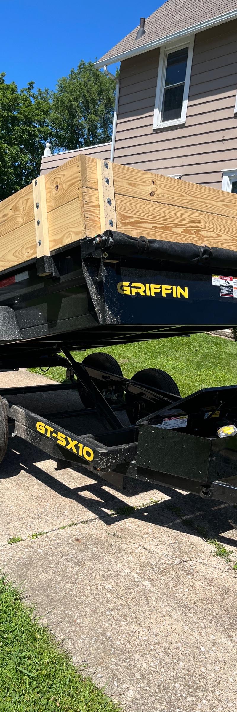 2024 Black 10 Yard Dumpster available for rent in Lorain, OH | RentThis