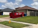 Red 17 yard dumpster available for rent in Corpus Christi, TX | RentThis - photo 3