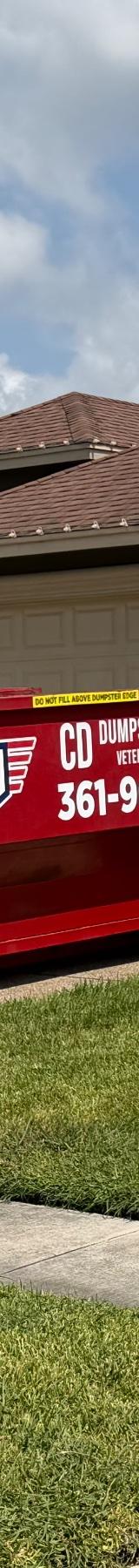 Red 17 yard dumpster available for rent | RentThis - photo 3