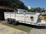 White Dump Trailer available for rent in Charleston, SC | RentThis - photo 1