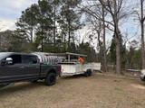 White Dump Trailer available for rent in Charleston, SC | RentThis - photo 3
