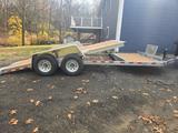 Silver Tilt deck equipment trailer available for rent in Westfield, MA | RentThis - photo 3