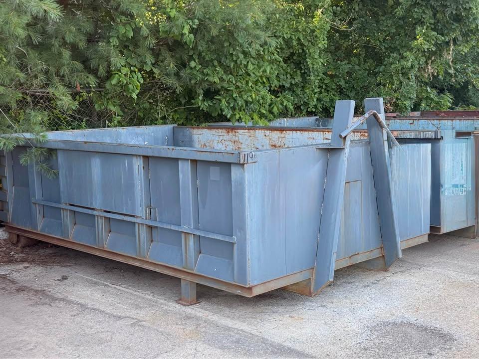 Gray 10 Yard Dumpster available for rent in Taunton, MA | RentThis