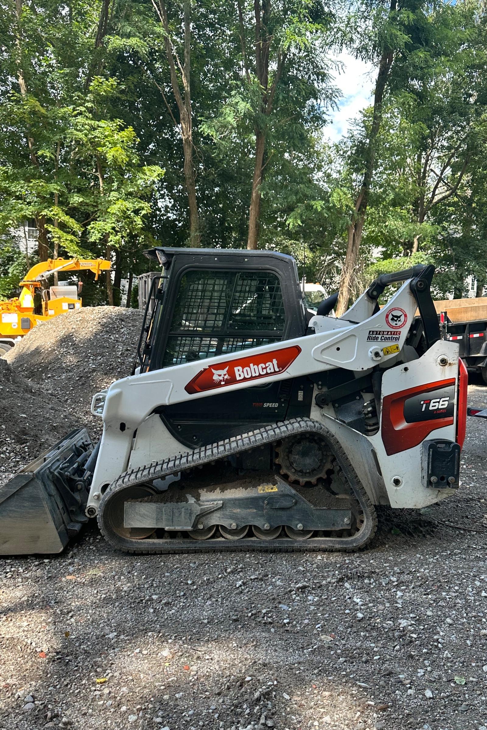 White 2022 bobcat t66 available for rent in Middleborough, MA | RentThis