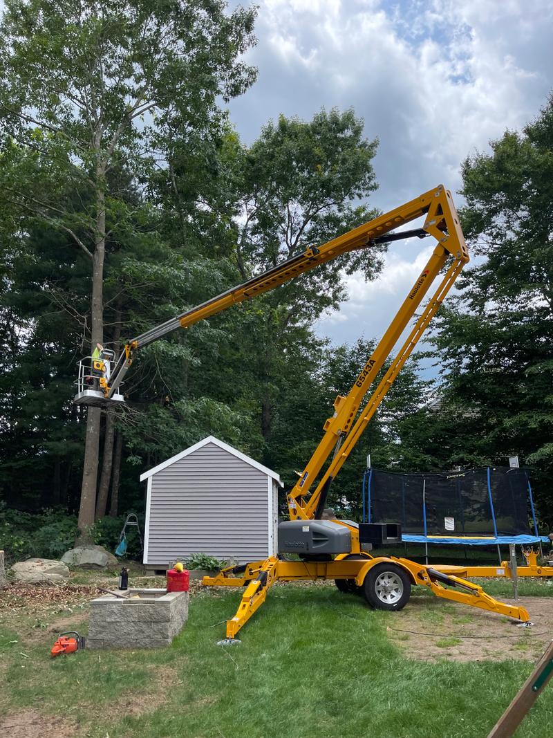 2021 Yellow 2021 haulotte 6543a available for rent in Middleborough, MA | RentThis