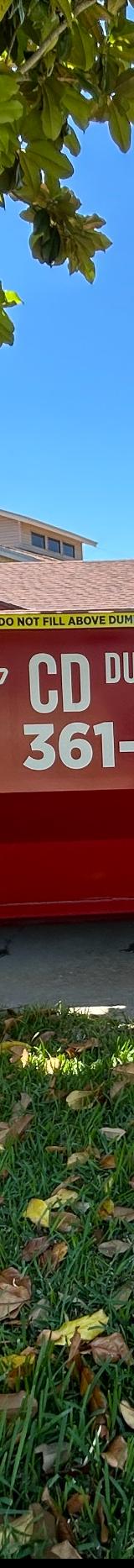 Red 25 yard Dumpster  available for rent | RentThis - photo 1