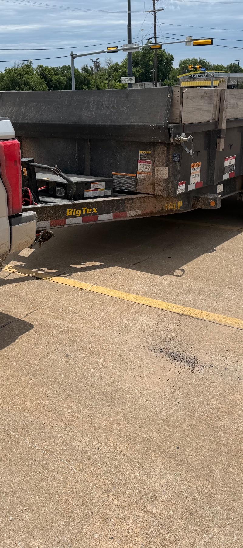 2020 Black Dump Trailer available for rent in Henrietta, TX | RentThis