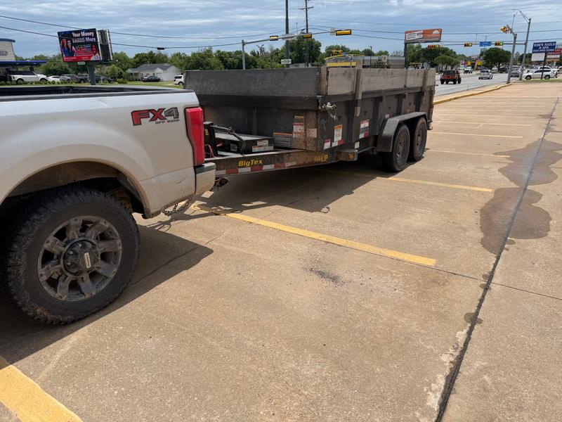 2020 Black Dump Trailer available for rent in Henrietta, TX | RentThis